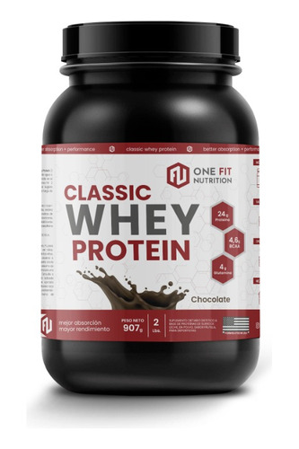 Classic Whey Protein 2 Lbs Proteína De Suero One Fit