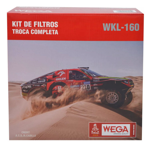 Kit De Filtros Fiesta 1.6 16v Sigma 2014 A 2019 - Wkl160