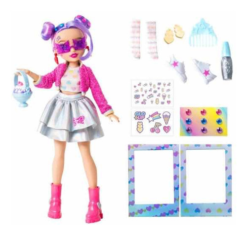 Muñeca Glo Up Girls Sadiecon Accesorios Style Me Fashions