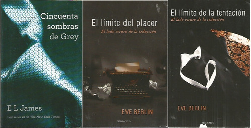 Tri Pack Erotica Cincuenta Sombras De Grey - El Limite Del 