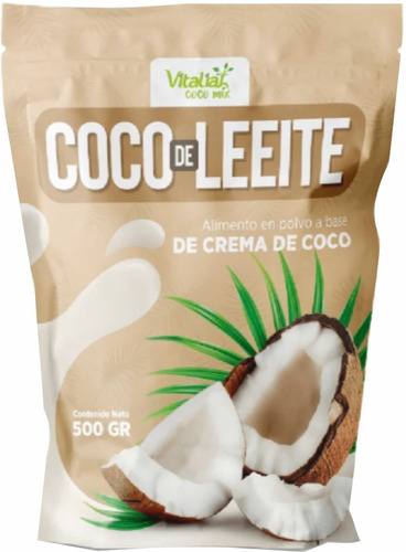 Leche De Coco En Polvo Vitaliah - g a $85