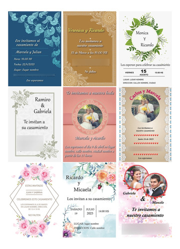 Invitacion Digital De Casamiento