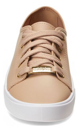 Tênis Casual Feminino 5296-510 Cabedal Em Sintético Moleca