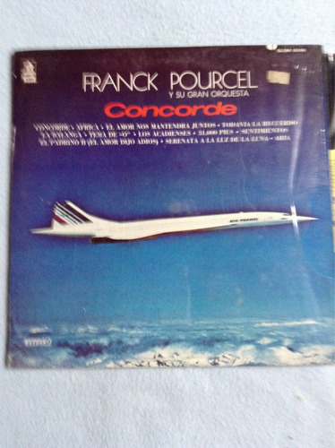 Lp Franck Pourcel  Y Su Gran Orquesta