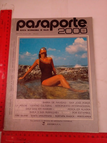 Revista Pasaporte 2000 Año 3 No 29 Junio 1982