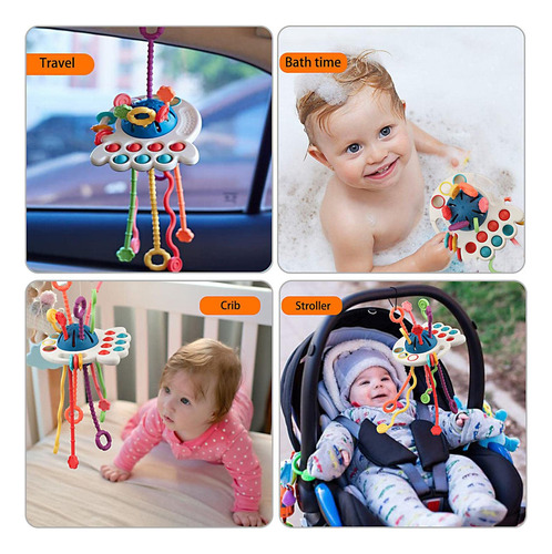 ` Juguetes Sensoriales Montessori String For Bebés De 5