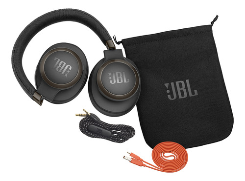 Audífonos Jbl Live 650btnc Bluetooth Cancelación Ruido Negro