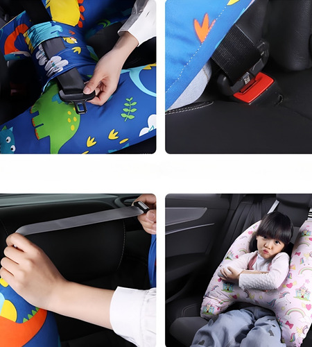 Soporte Cabeza Almohada Silla Coche Seguridad Bebes Niño Lau