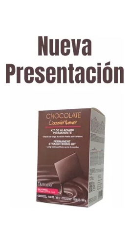 Nutrapel Lassio 4 Ever Alaciado Permanente Chocolate