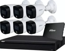 Comprar Kit Seguridad Dahua Dvr 8ch+6 Cámaras 2mp Full Color+1tb Ssd