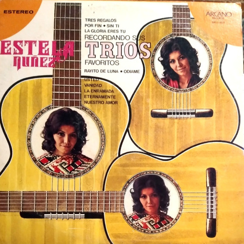 Estela Nuñez Recordando Los Trios Vinilo Lp  Original