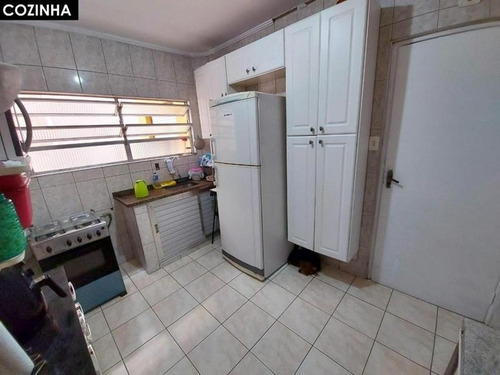 Imagem 5 de 15 de Apartamento Frente Com Varanda 1 Quadra Praia José Menino Suite Deps Empregada