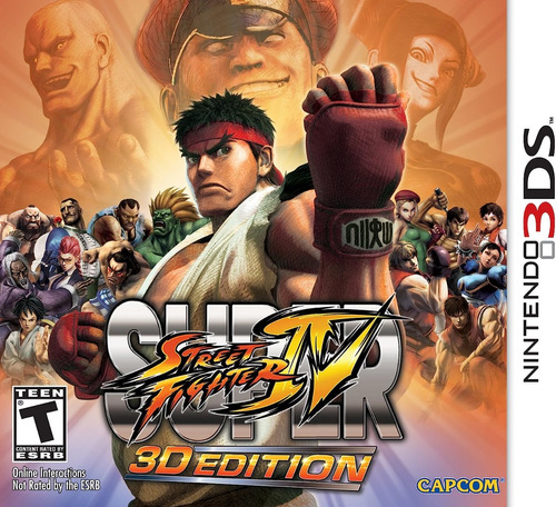 Super Street Fighter Iv 3d Edition Para Nintendo 3ds