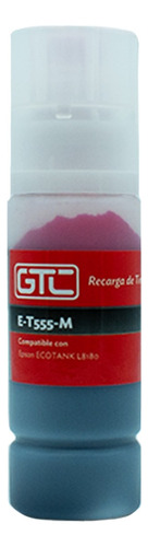 Tinta Alternativa Gtc T554 T555 Para Epson L8160 L8180 70ml
