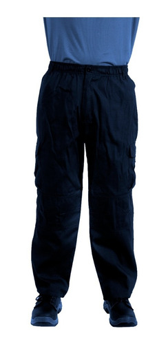 Pantalon Cargo Poplin Bolsillos Laterales Segman