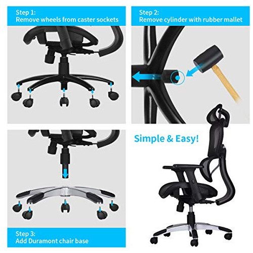 Base De Silla De Oficina - Base Resistente Reemplazar C...