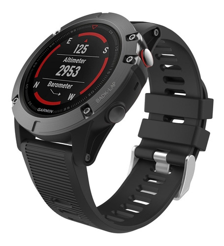 Combo 2 Extensibles Deportivos Para Garmin Fenix 5x + Mica