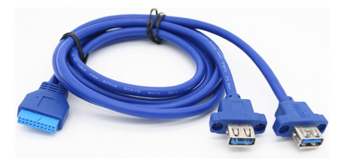 Dual 2 Puertos Usb3.0 Usb 3.0 A Macho A Placa Madre Mainboar