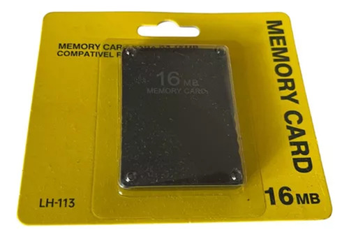 Memory Card 16mb Para Playstation 2 Ps2 Cartão De Memória