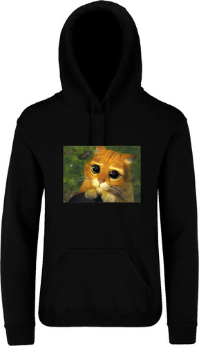 Sudadera Hoodie Gato Con Botas Shrek Mod. 0024 Elige Color