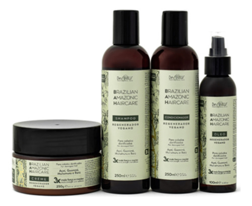 Kit Regenerador Bah - Brazilian Amazonic Haircare Home Care