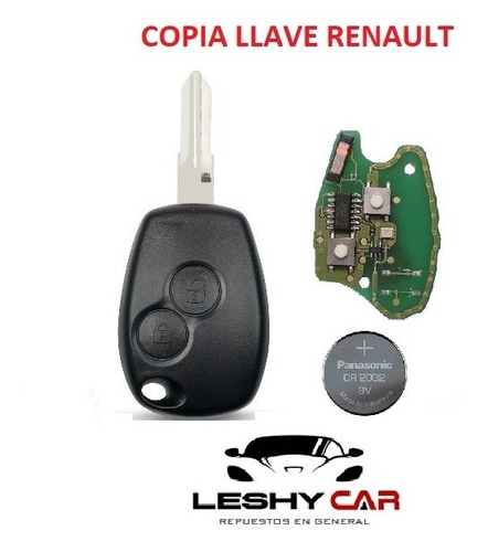 Copia De Llave Renault Logan Sandero Stepway Duster Clio