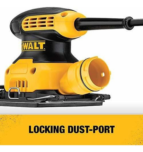 Imagen 5 de 7 de Dewalt Dwe6411k - Set De Lijadora De Mano, Hoja 1/4