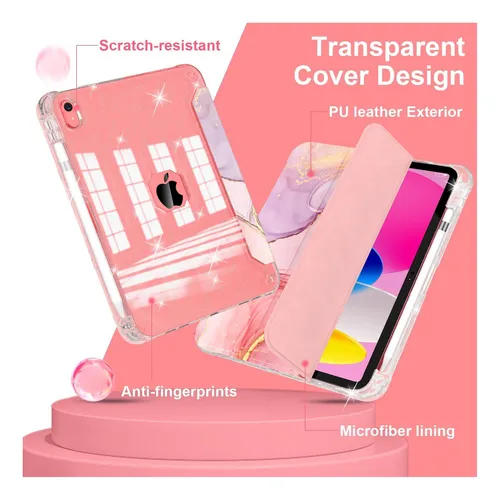 Sevrok Funda Para iPad De 10.ª Generación Con Portalápices,