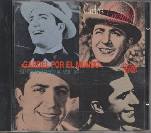 Carlos Gardel  Gardel Por El Mundo Cd Original Usado Qqa. Be