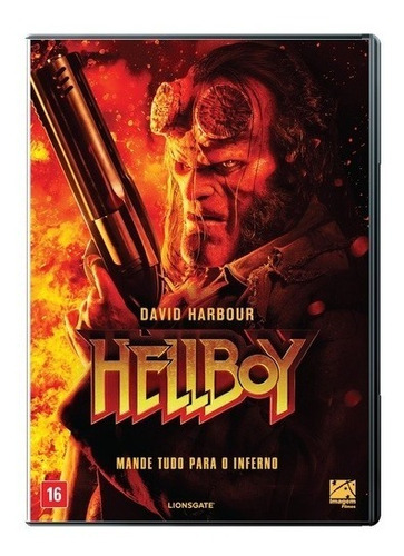 Hellboy Versão 2019 Dvd Original Lacrado