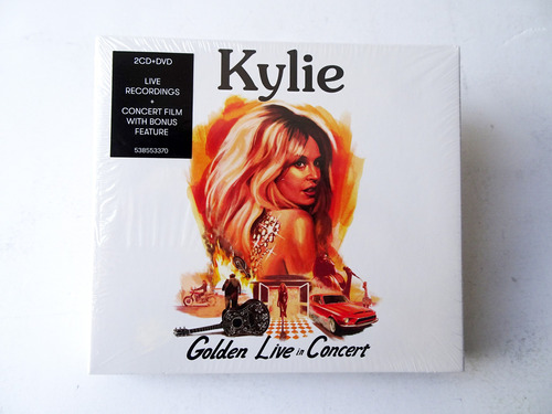 Kylie Minogue Album Golden Live In Concert 2 Cd + 1 Dvd