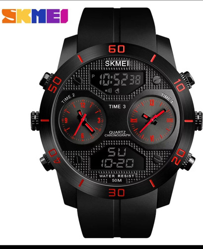 Grande Militar Relógio De Marca Skmei Toop De Linha Original