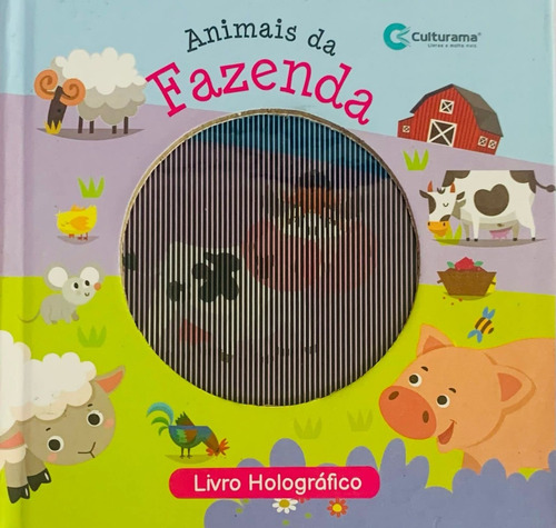 Livro Holografico - Animais Da Fazenda
