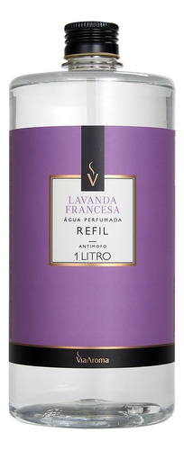 Agua Perfumada Roupas Tecidos E Lençol Via Aroma Refil 1l