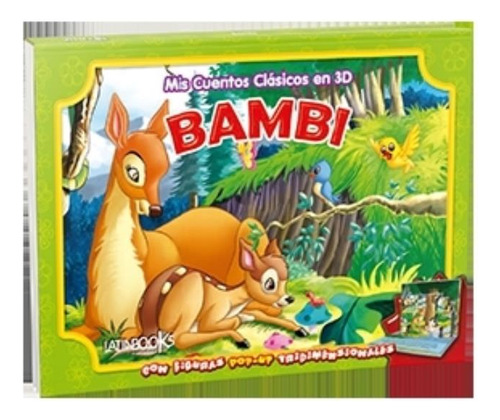 Libro Bambi - Mis Cuentos Clasicos En 3d (pop-up)