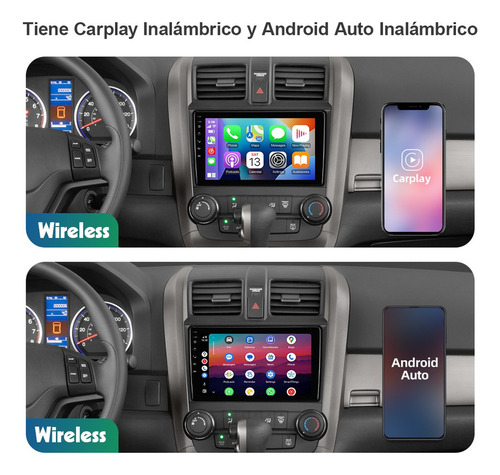 Isudar Estéreo 2+32gb Carplay Para Honda/crv/cr-v 2006-2011