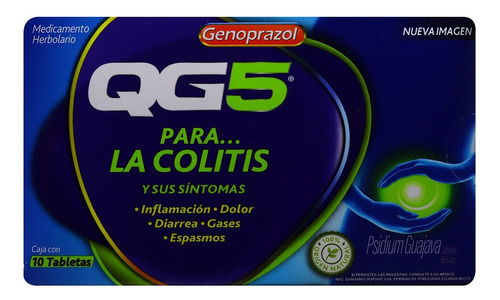 Qg5 Genoprazol C/10 Tabletas 166.6 Mg Genomma