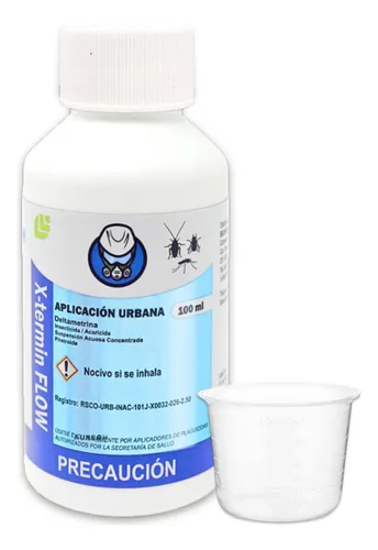 comprar Xtermin Flow 100ml Mata Chinches Cucarachas Pulgas Garrapata