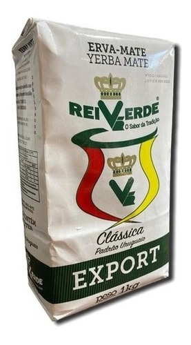 Yerba Mate Rei Verde 1kg Similar A Canarias Uruguaya 