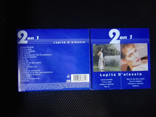 Lupita D´alessio 2 En 1 Cd