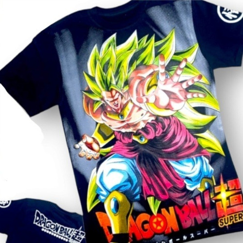 Franela Camisa Anime Gogeta Kakashi Naruto Demon Dragón Ball