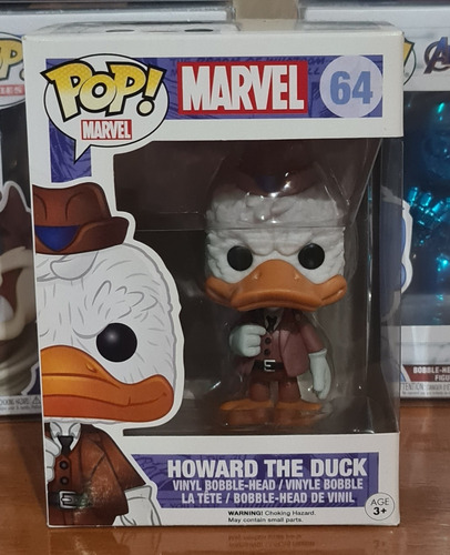 Funko Pop Marvel Howard The Duck 64. (Usado)