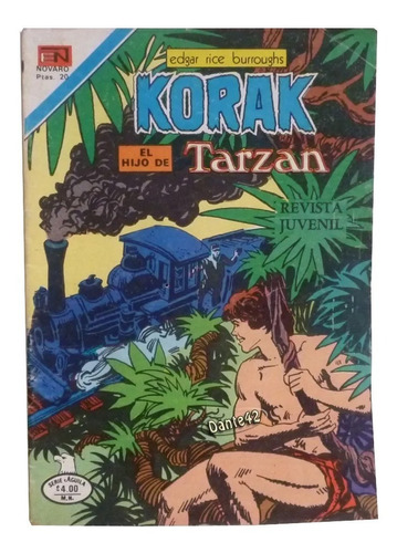 Dante42 Comics Antiguo Korak El Hijo Tarzan 1978