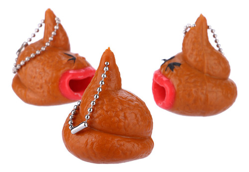 2025 Llaveros De Juguete Con Emoticonos De Popó, Lengua