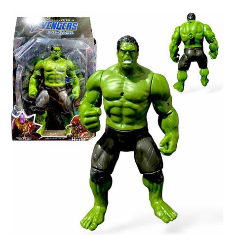 Muñeco Hulk Articulado Con Luz Para Niños