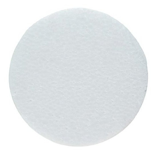 Oasis Supply 746944 Dummy Round Cake 4 X 1 Blanco