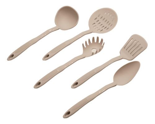 Set Utensilios Cocina 5 Piezas Nylon Fusion Carol