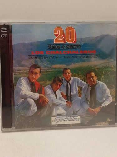 Los Chalchaleros 20 Años De Canto Cd Doble Nuevo 