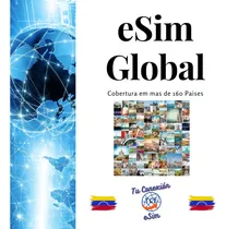 Comprar Chip Fisico \u002F Esim Chip Virtual Linea Internacional Global