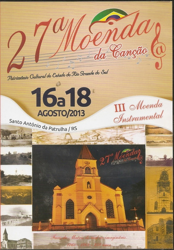 Dvd - Moenda Da Canção - 27ª Edição